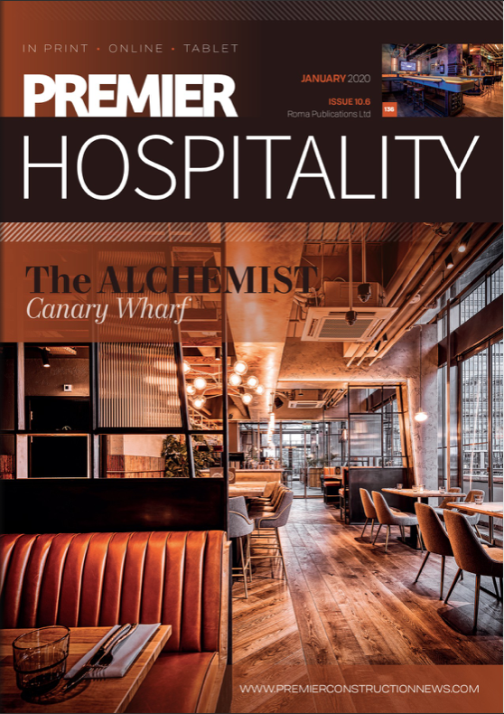 Premier Hospitality Magazine 10.6 Ellis Design Studio Electric Shuffle Canary Wharf Competitive Socialising Bar Interior Design