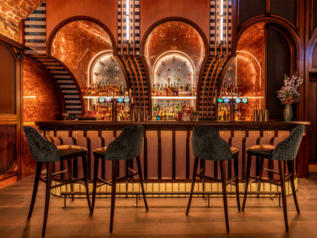 Electric Shuffle London cocktail bar within a premium competitive socialising venue